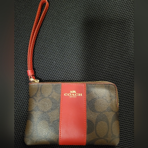 Small Coach Wristlet - Picture 1 of 3